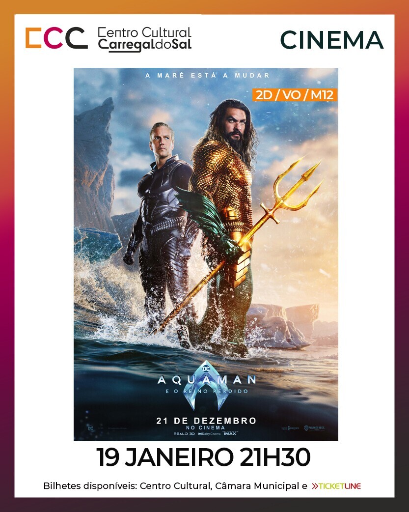 CINEMA - Aquaman e o reino perdido