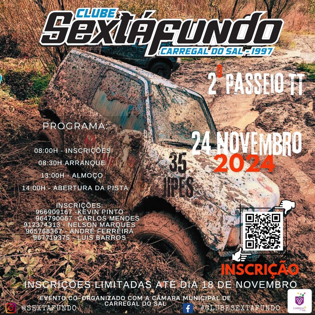 Clube Sextáfundo - 2º Passeio TT