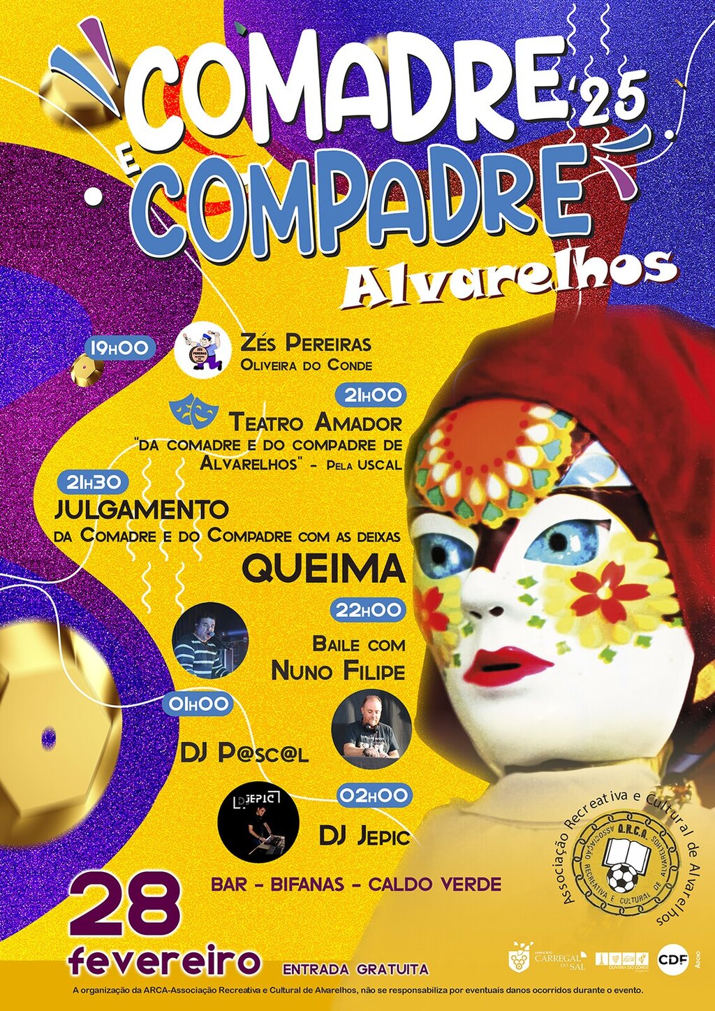 Comadre Compadre 25 - Alvarelhos