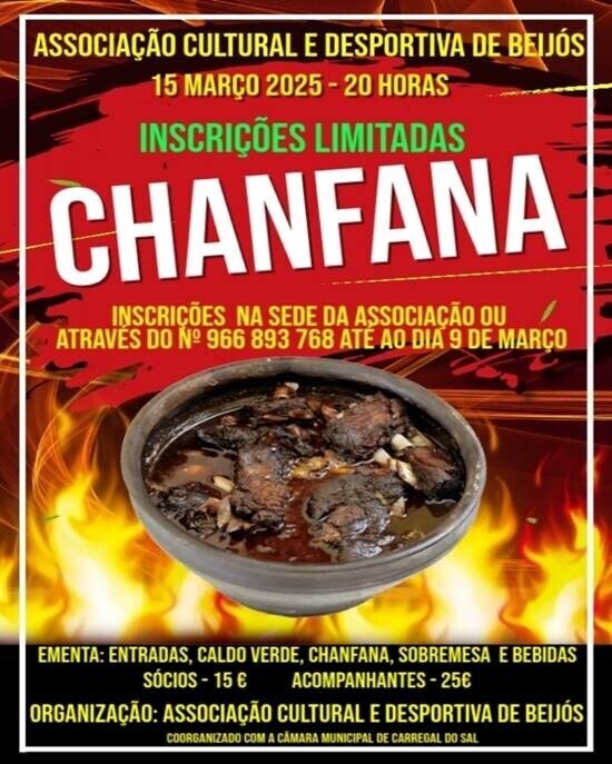 Associação Cultural e Desportiva de Beijós - Chanfana