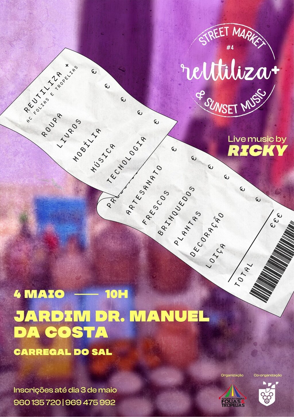 #4 reUtiliza + Street Market Reutiliza & Sunset Music