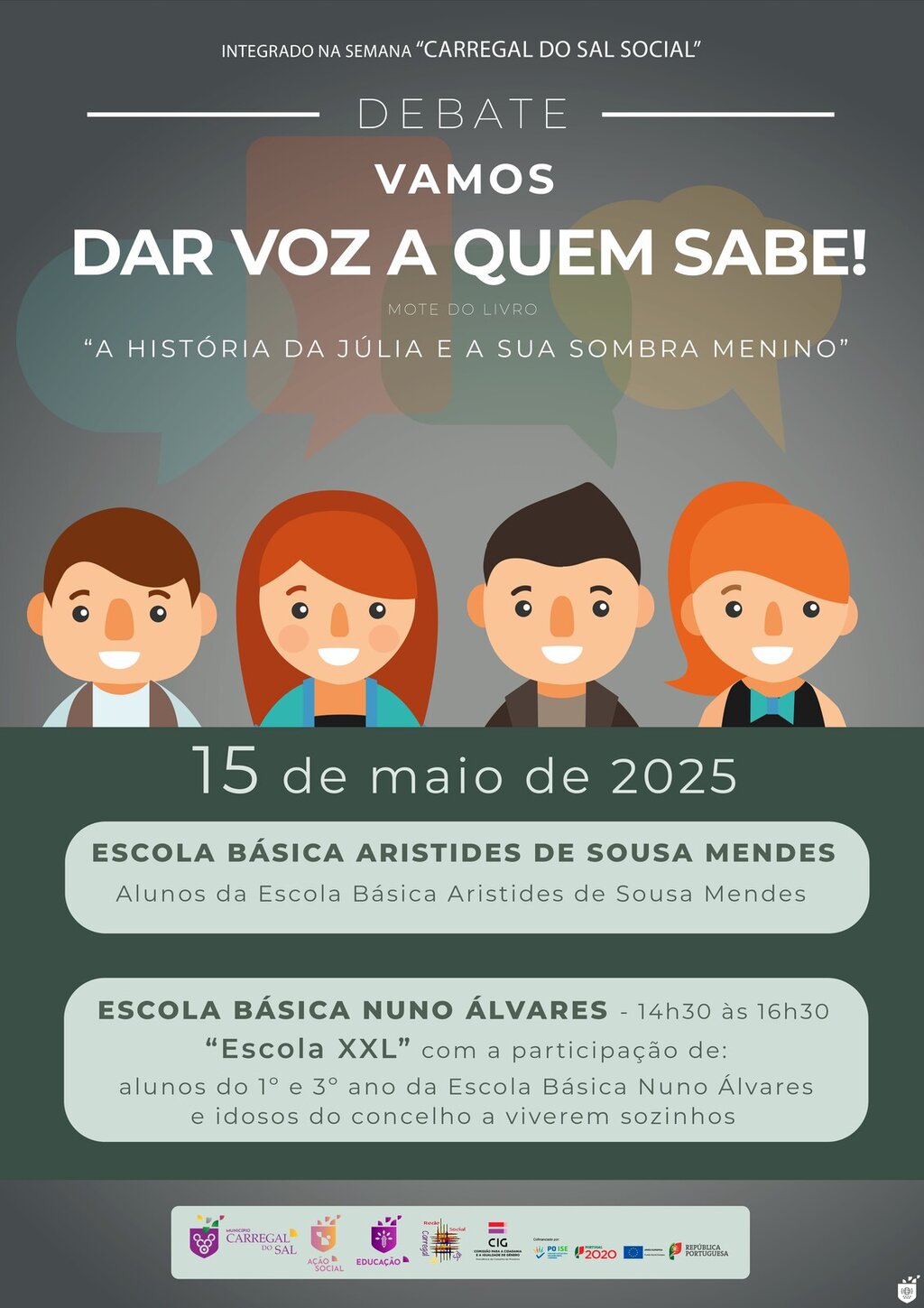 Carregal do Sal Social | Vamos Dar Voz A Quem Sabe