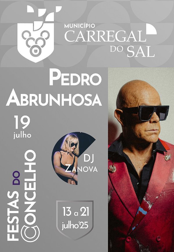 Festas do Concelho 2025 | Pedro Abrunhosa 