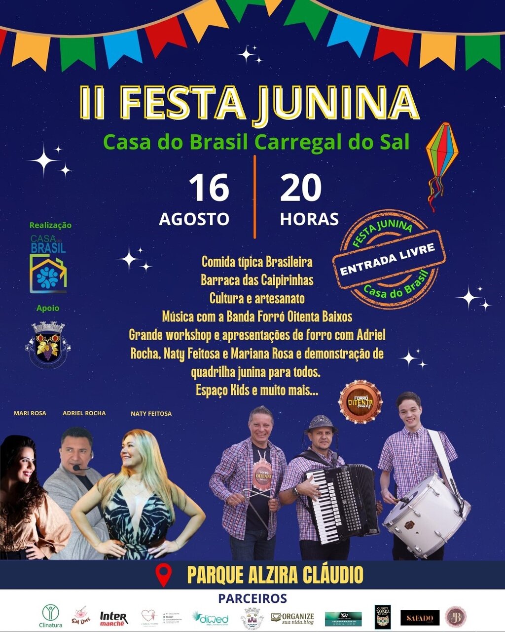 II Festa Junina | Parque Alzira Cláudio