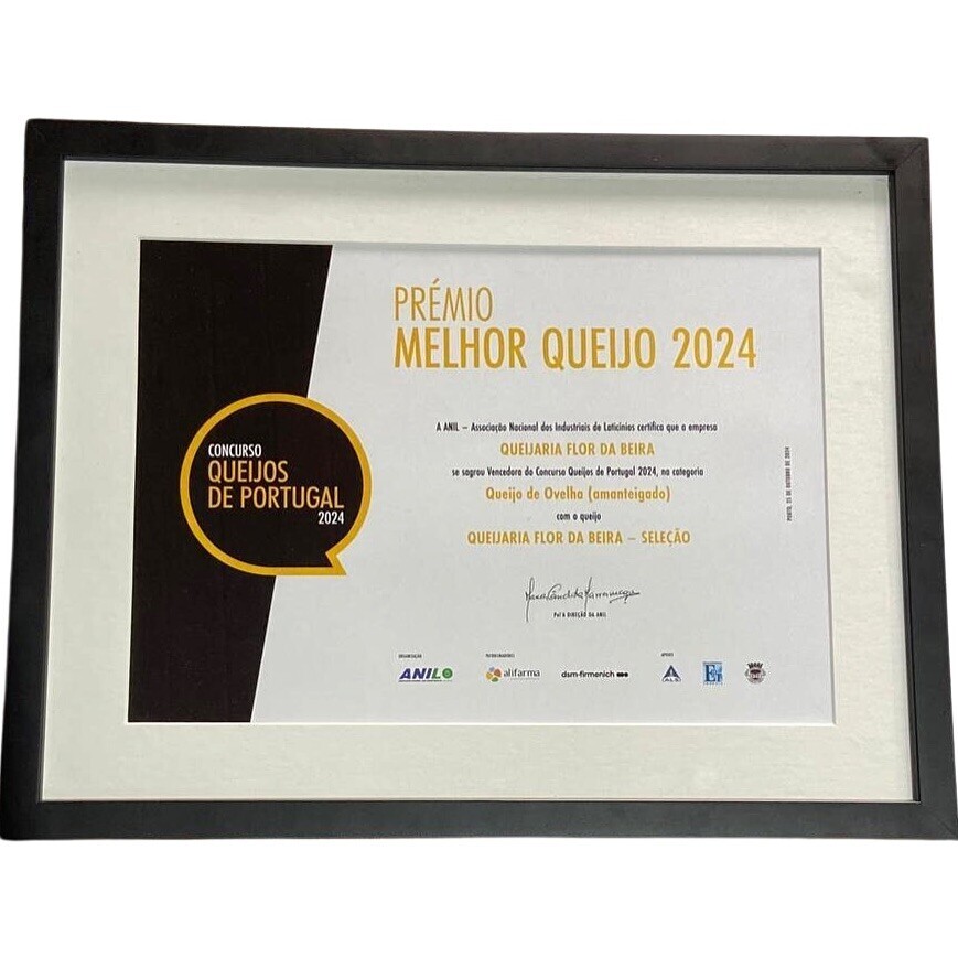 Queijo Flor da Beira é Medalha de Ouro