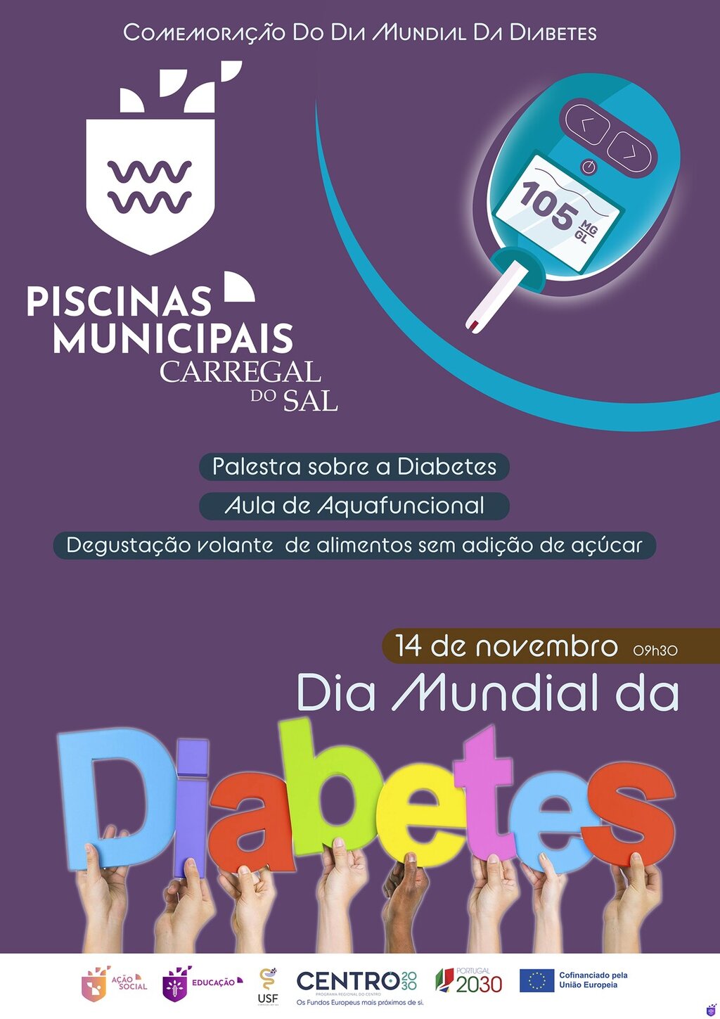Município assinala o Dia Mundial da Diabetes
