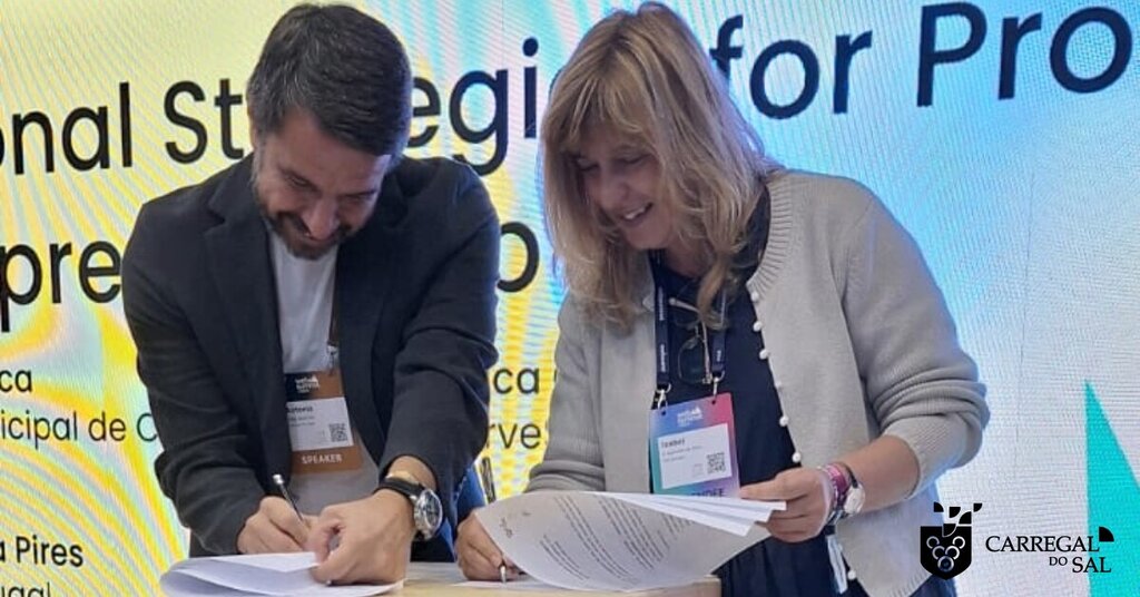 Carregal do Sal assina memorando para atrair Startups  na presente edição da Web Summit em Lisboa 