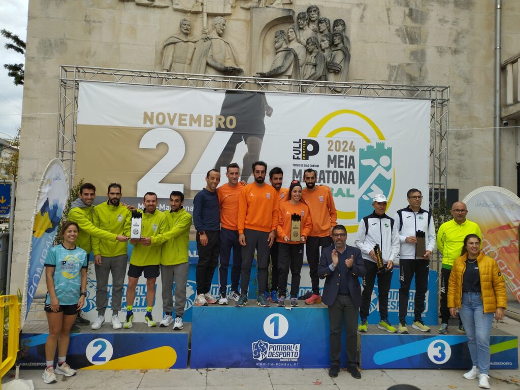 Grupo Desportivo 3 Santos Populares na Meia Maratona de Pombal