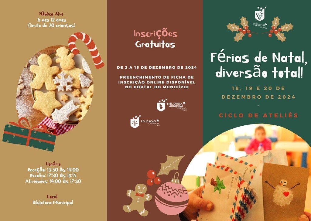 “Férias de Natal, diversão total!” - Lista de Crianças Admitidas