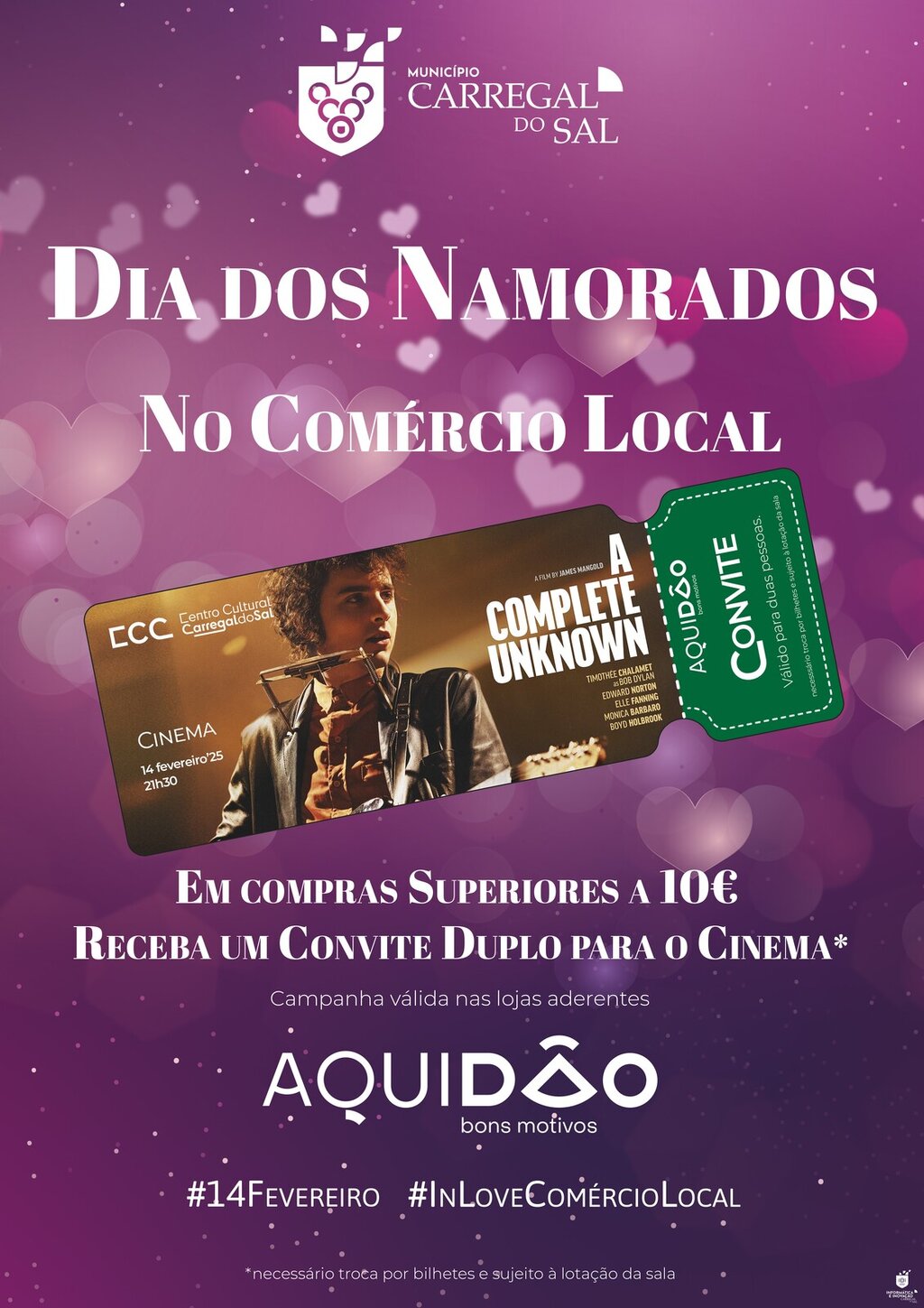 Convite Dia dos Namorados