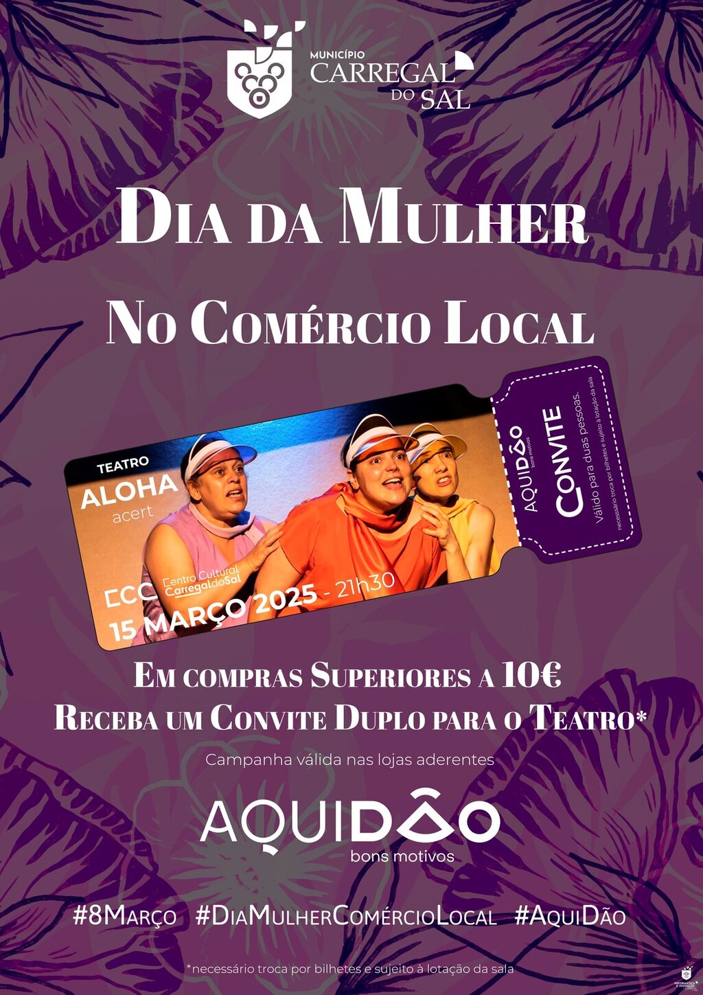As promoções continuam no AquiDÃO! - Campanha Dia da Mulher