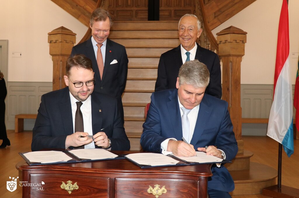 Marcelo Rebelo de Sousa e Grão-Duque Henri do Luxemburgo  visitaram Museu Aristides de Sousa Mendes