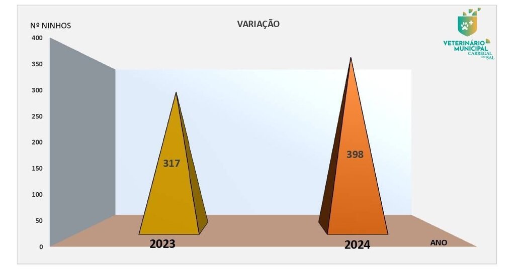 398 ninhos de vespa asiática destruídos no Concelho em 2024