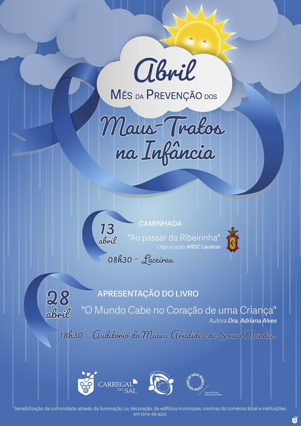 Abril mês da prevenção dos maus tratos durante a infância