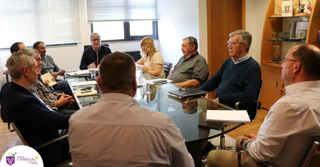 Reunião mensal com os Presidentes de Junta de Freguesia