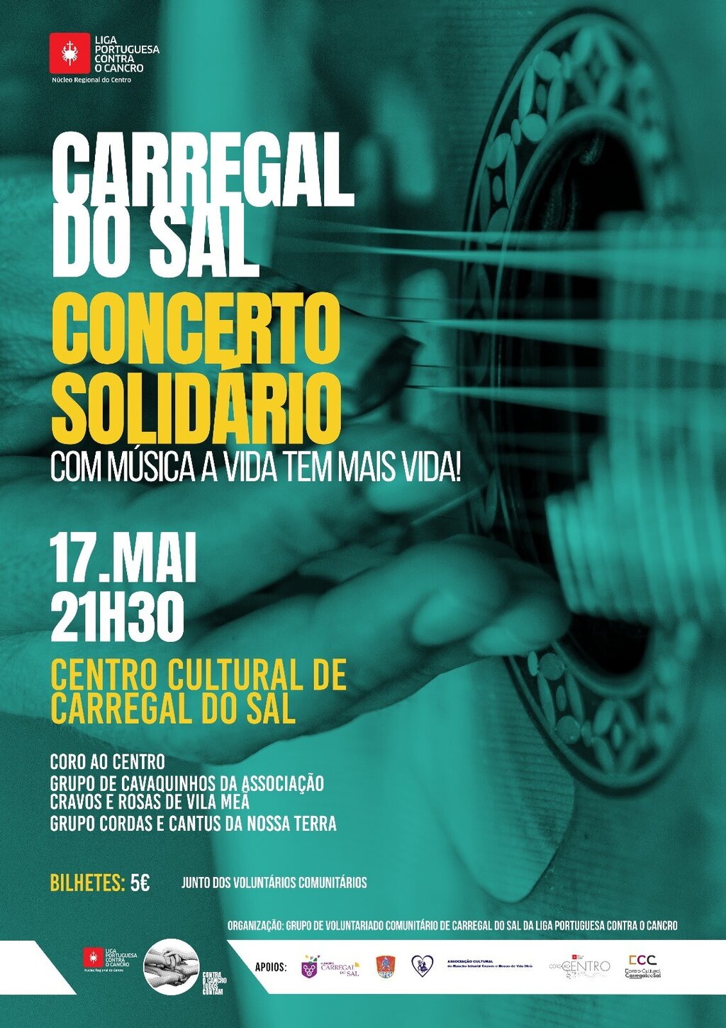 Concerto Solidário a favor da Liga Portuguesa Contra o Cancro