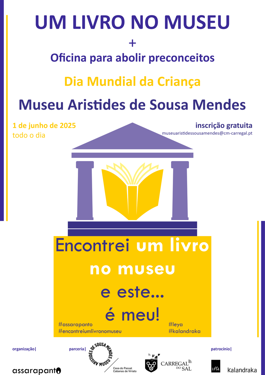 Dia Mundial da Criança no Museu Aristides de Sousa Mendes
