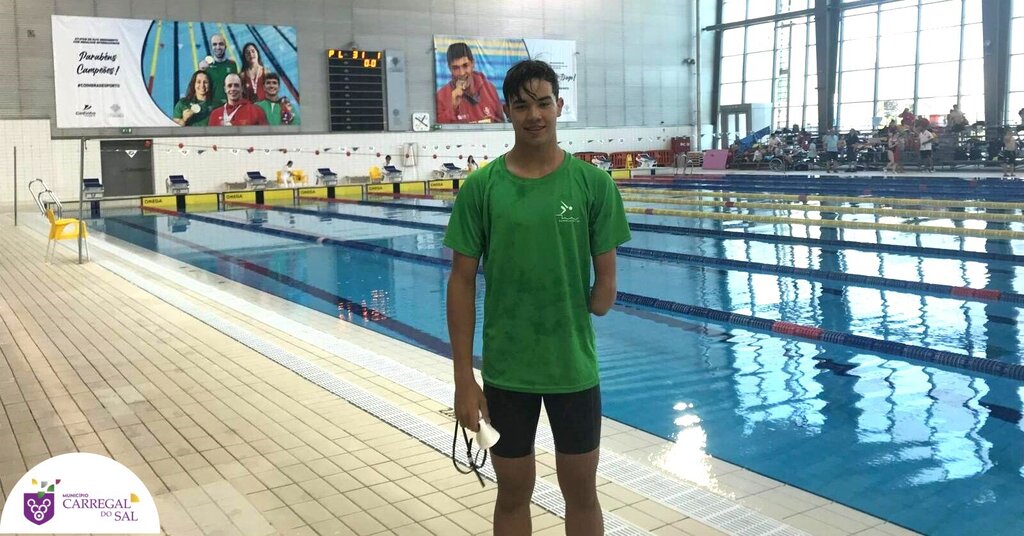 Gil Mendes bate mais dois recordes pessoais 