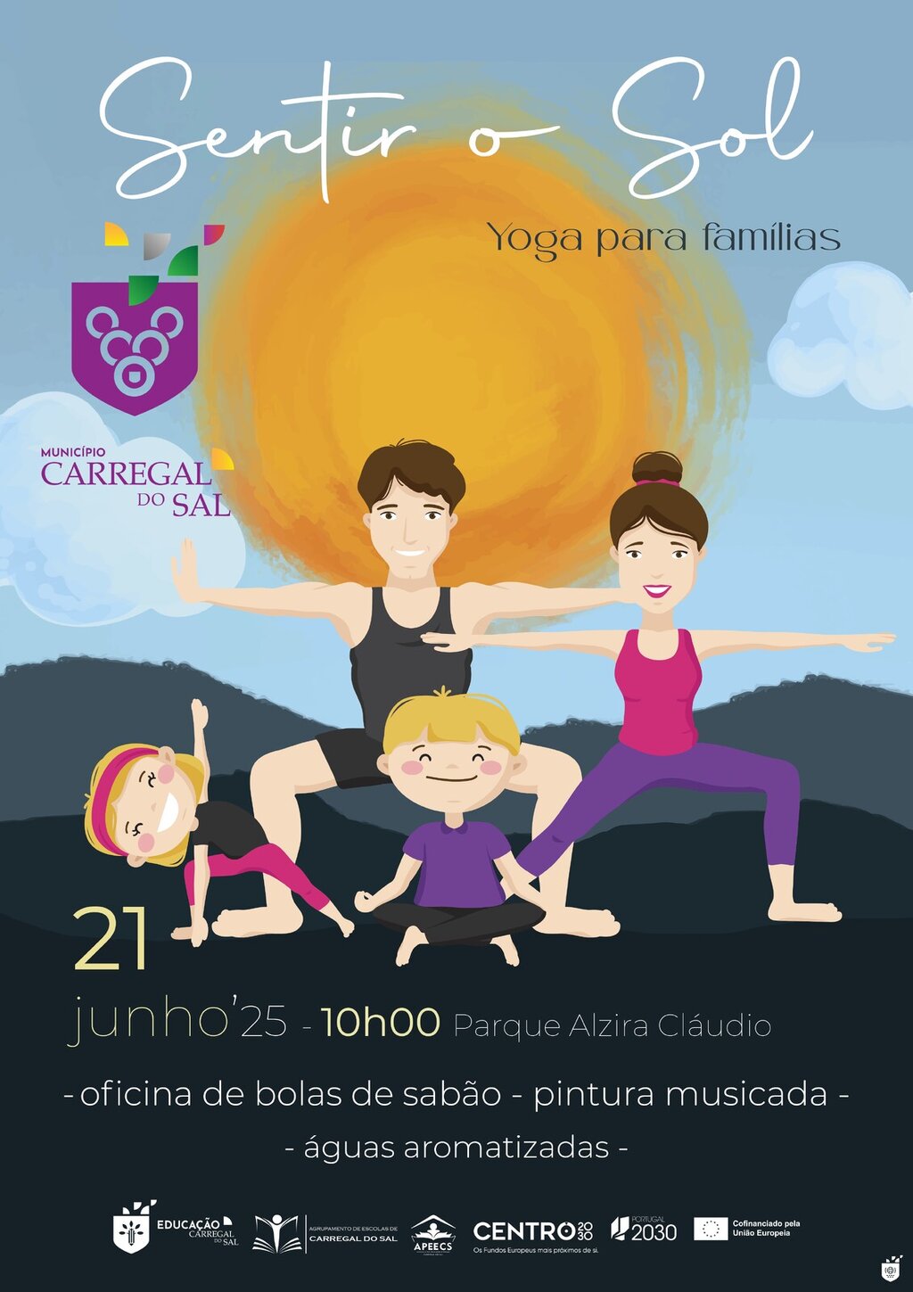 “Sentir o Sol” celebra-se a vinda do verão no Parque Alzira Cláudio