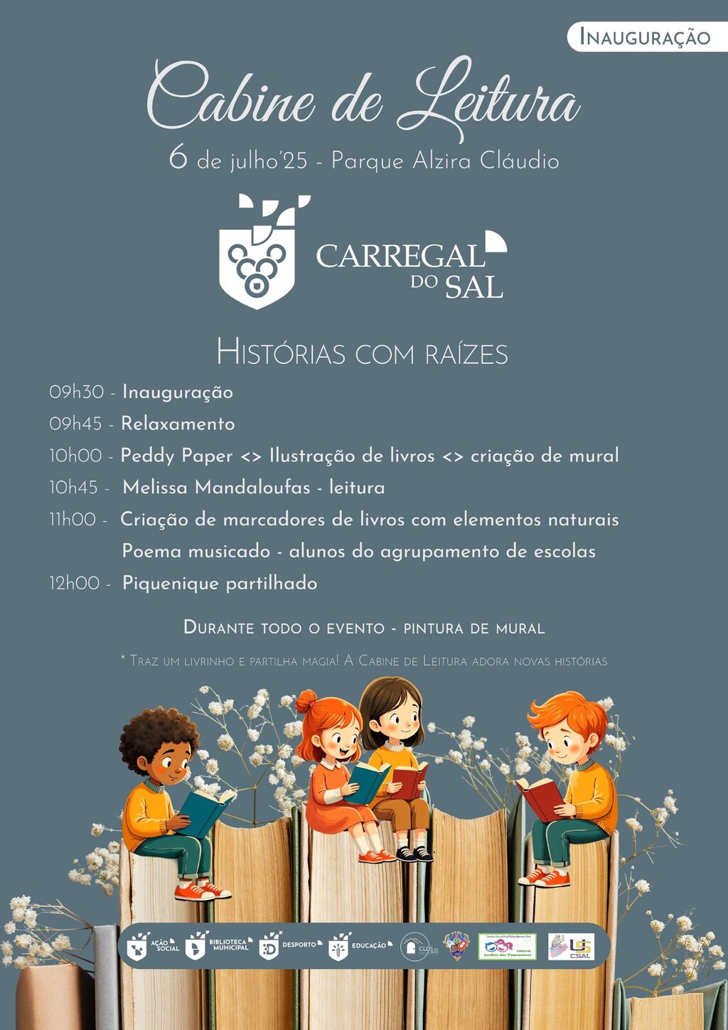Inauguração da “Cabine de Leitura” 