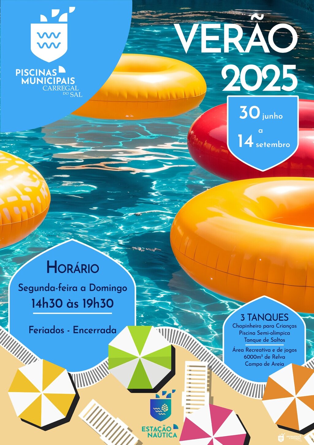 Horário de verão | Piscinas Municipais 