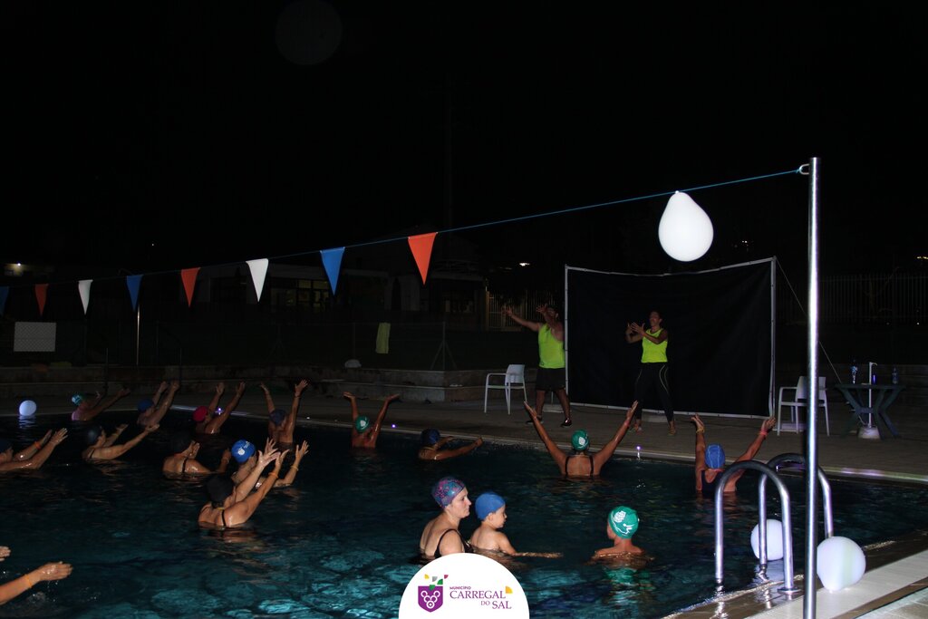 Noite de luz, cor e exercício dá início ao “Pôr do Sol em Movimento”