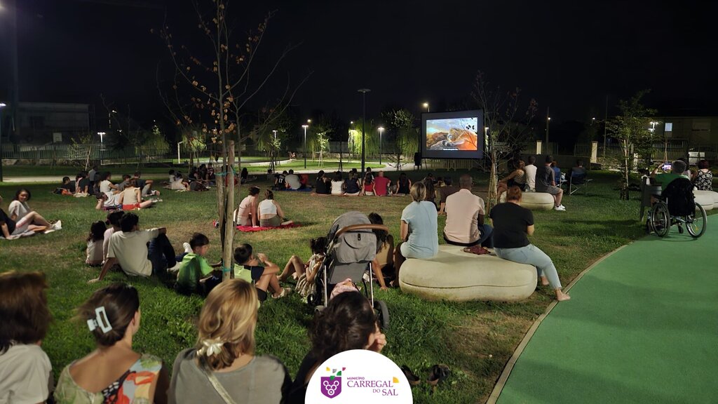 Cinema ao Ar Livre regressa a Carregal do Sal com nova sessão encantada no Parque Alzira Cláudio