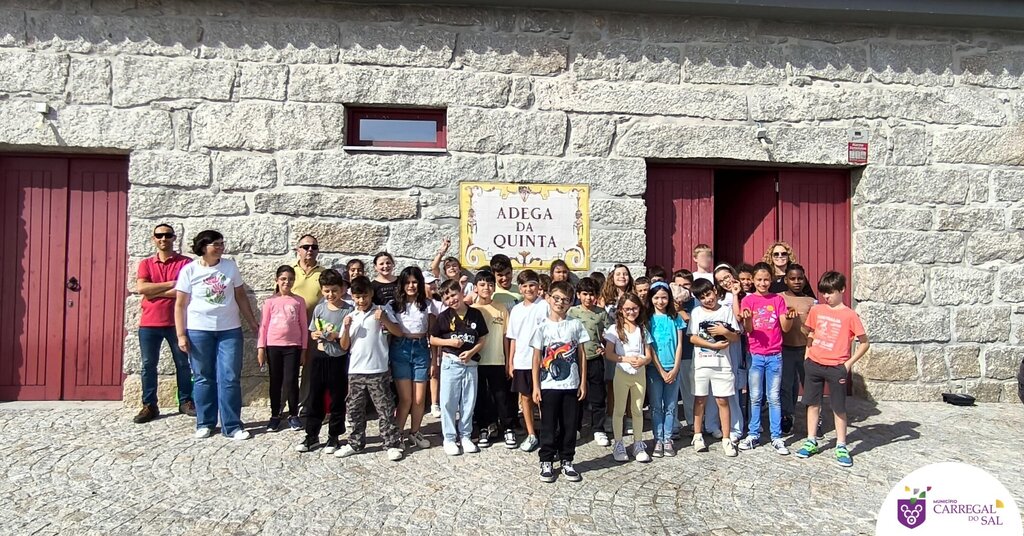 Alunos da AEC Património visitaram a Quinta da Cerca