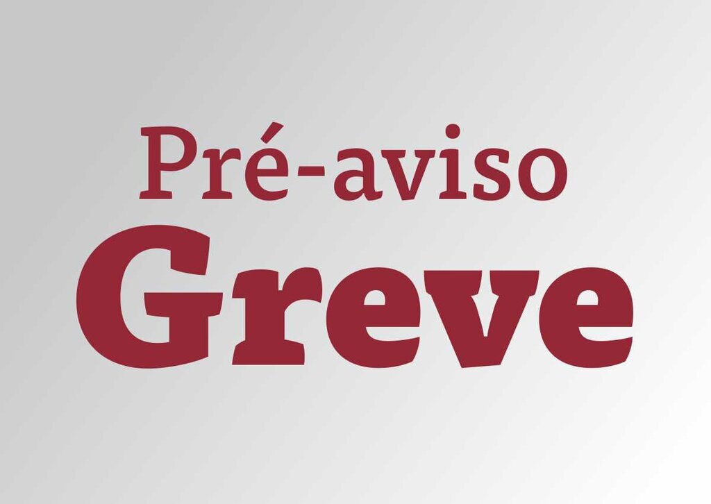 Pré-aviso de greve  