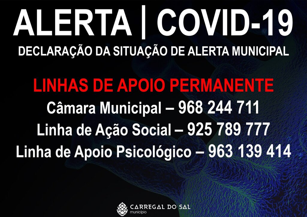 Linhas telef&oacute;nicas de apoio