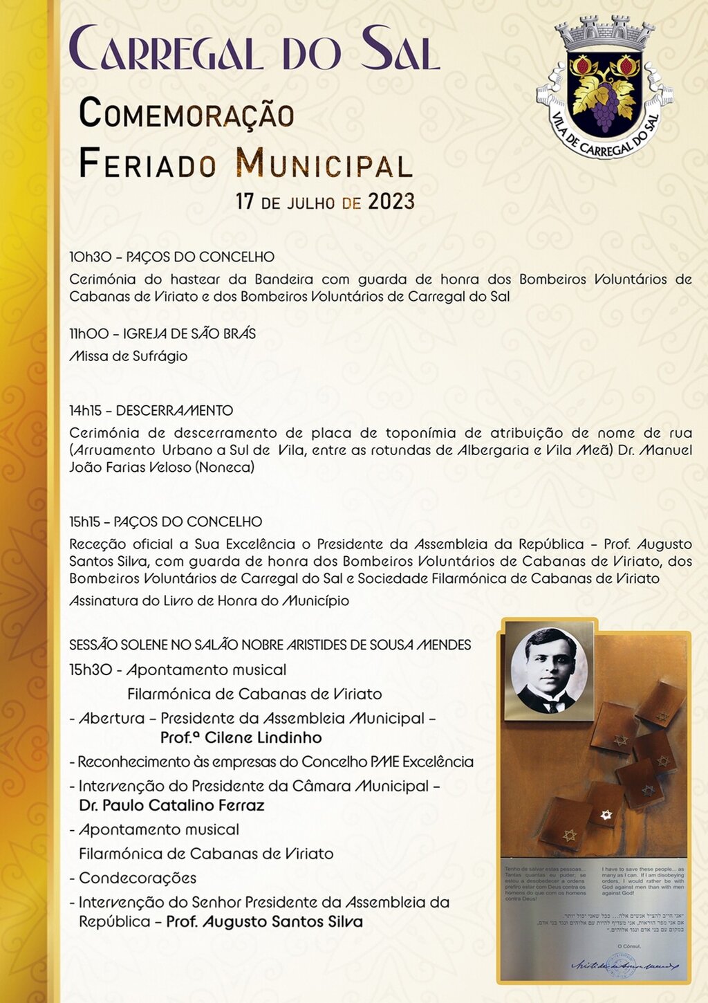 Feriado Municipal 2023 Municipes