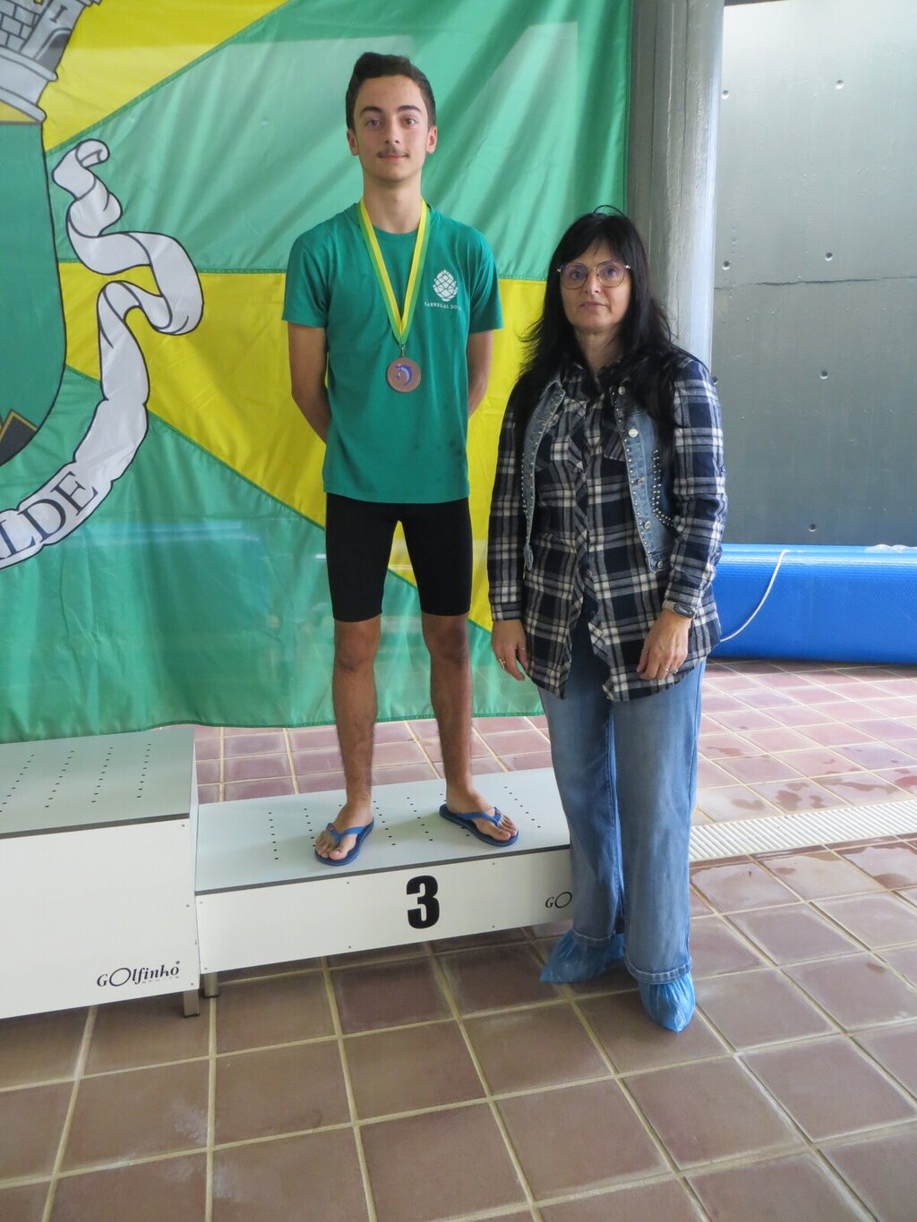 Diogo Freitas recebeu distin&ccedil;&atilde;o de 3.&ordm; Nadador do Ano