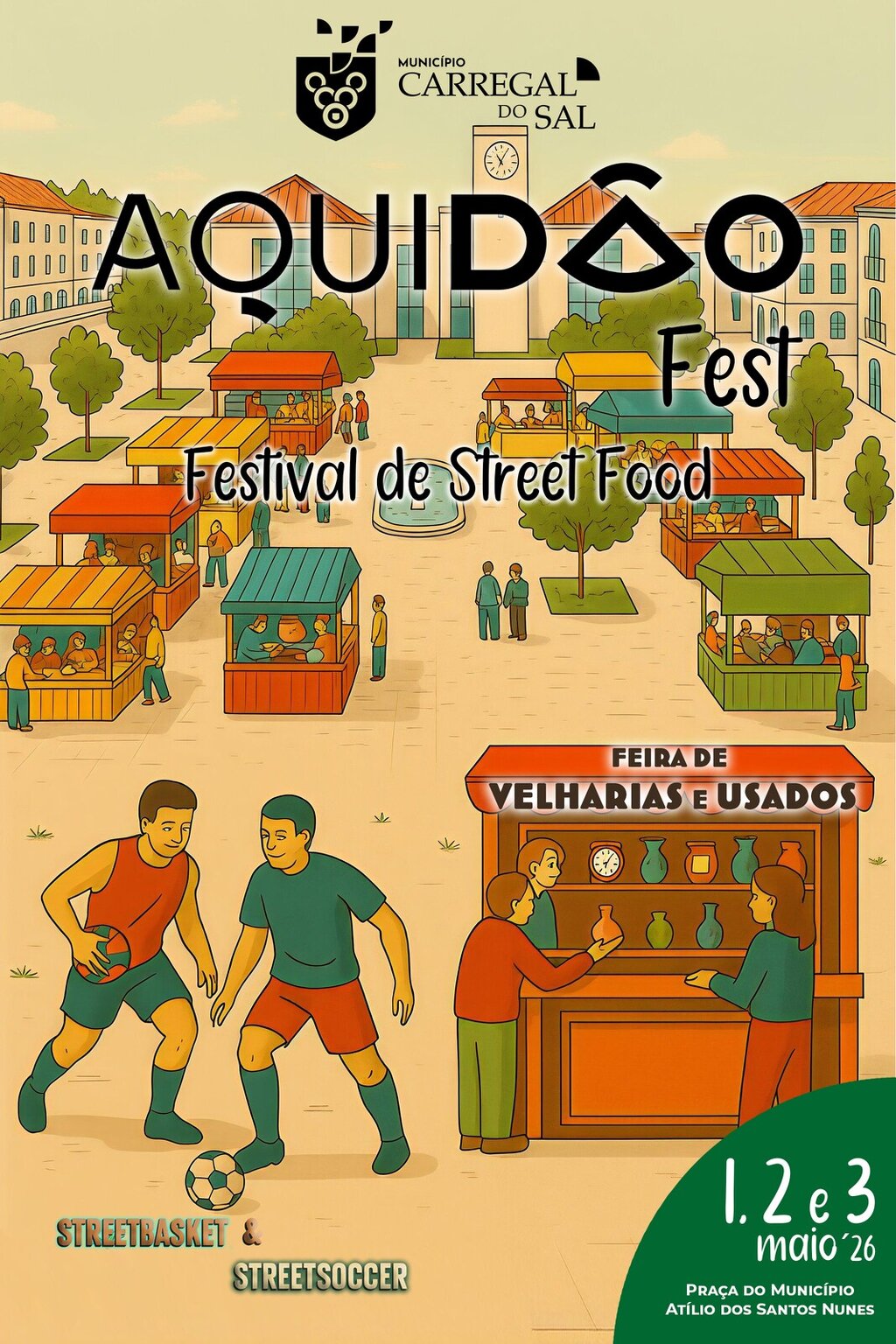 Cartaz Aquid&atilde;o Fest